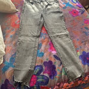 American Eagle Outfitters Women's Gray Skinny Jeans